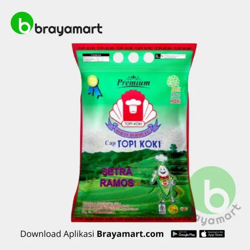 Beras Topi Koki 5 Kg