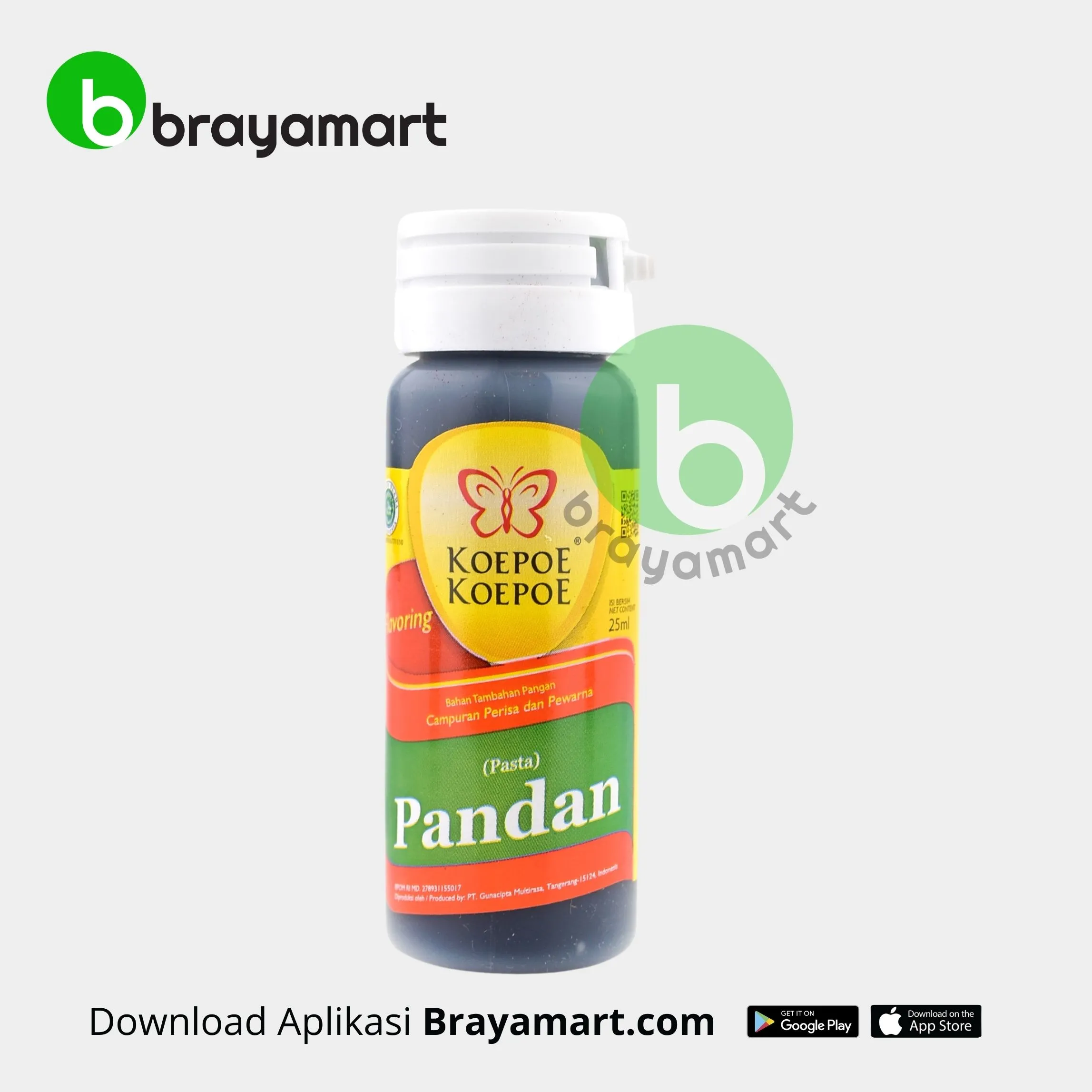 Koepoe-Koepoe Pasta Pandan 25 ml