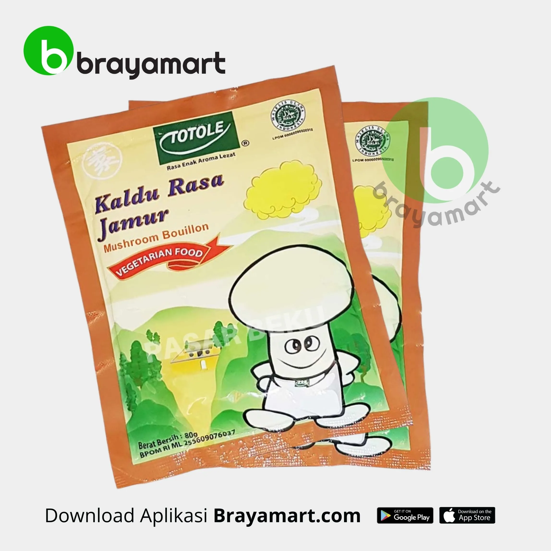 Kaldu Jamur Totole 40 gr