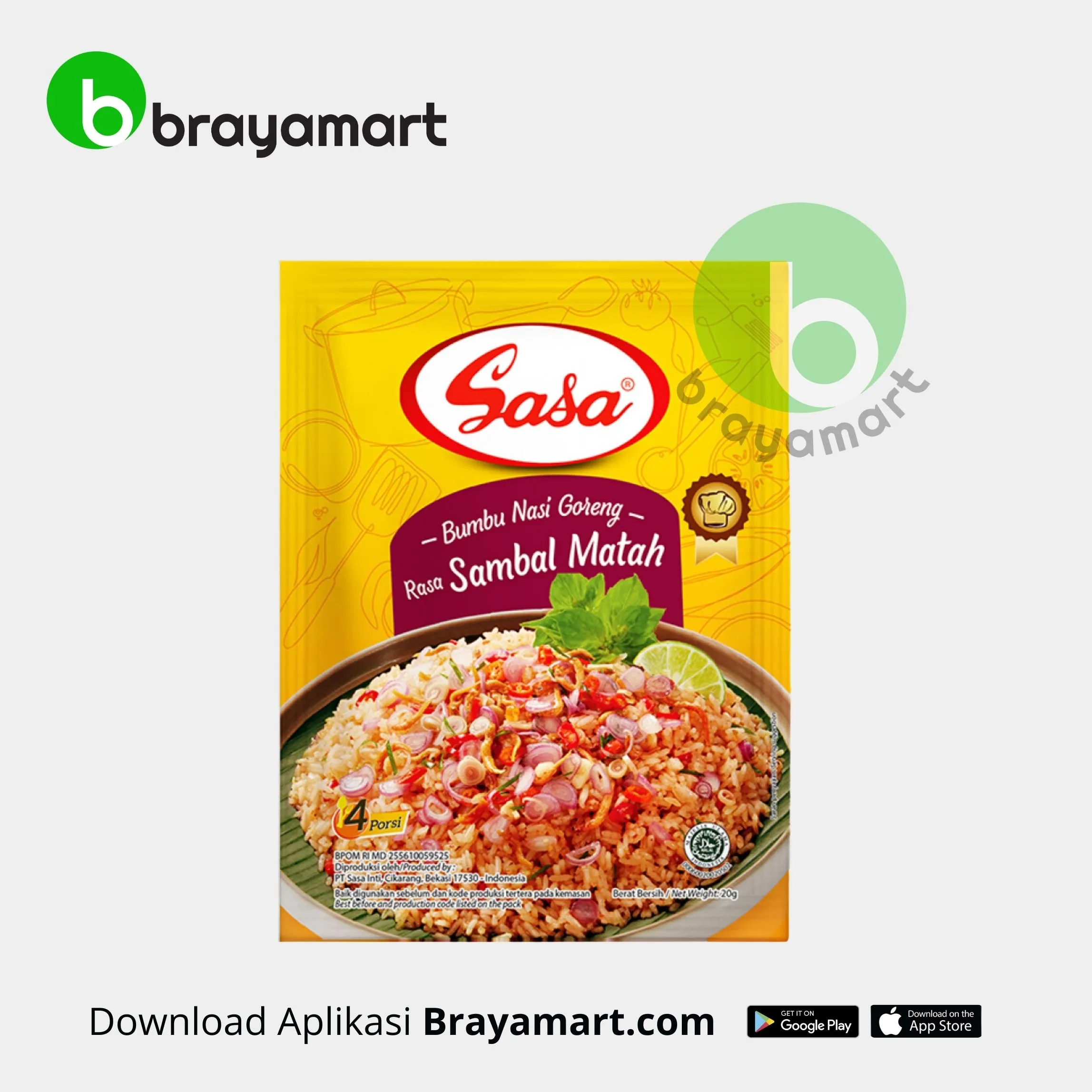 Tepung Bumbu Sasa Nasi Goreng Sambal Matah 200gr