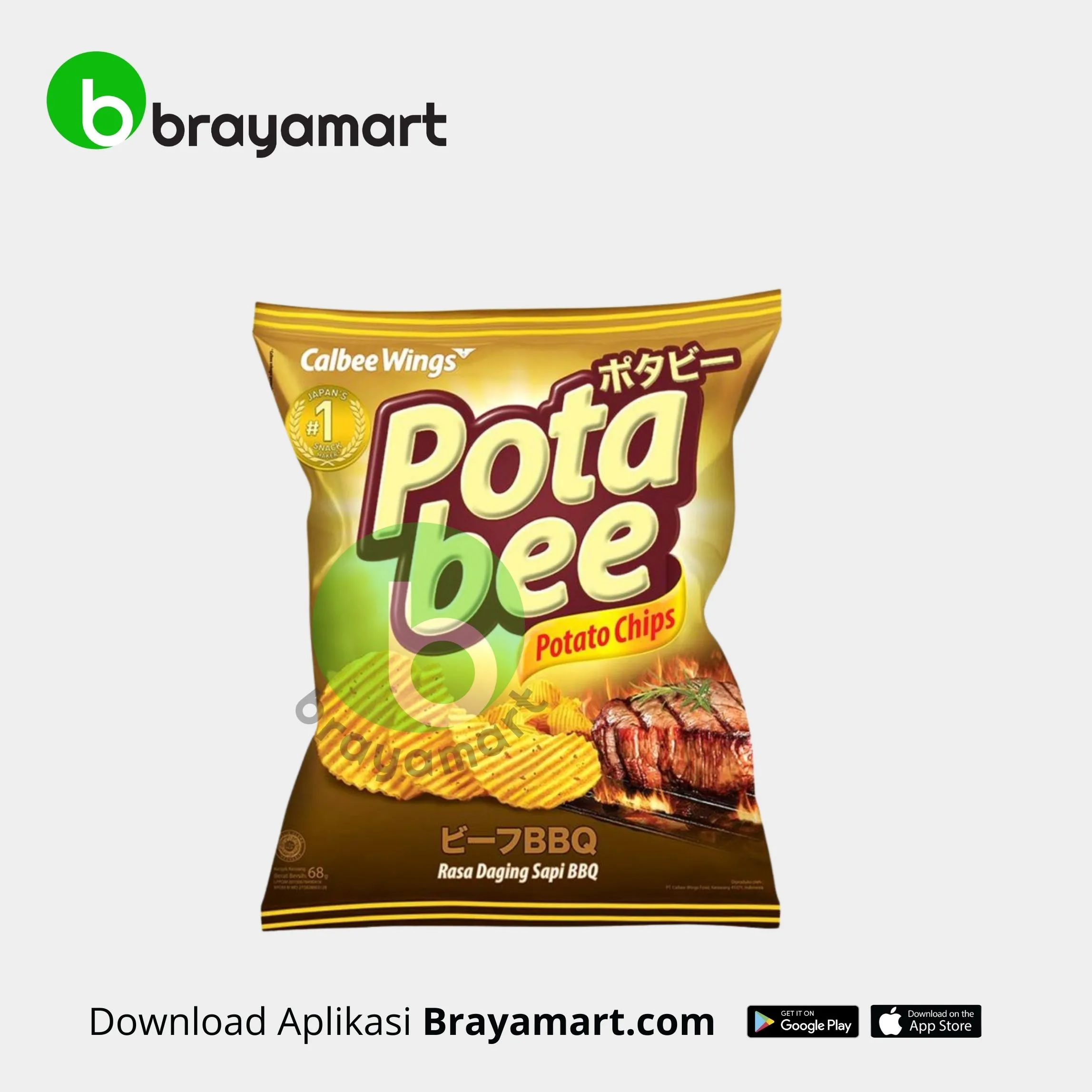 Potabee BBQ Beef 68 gr