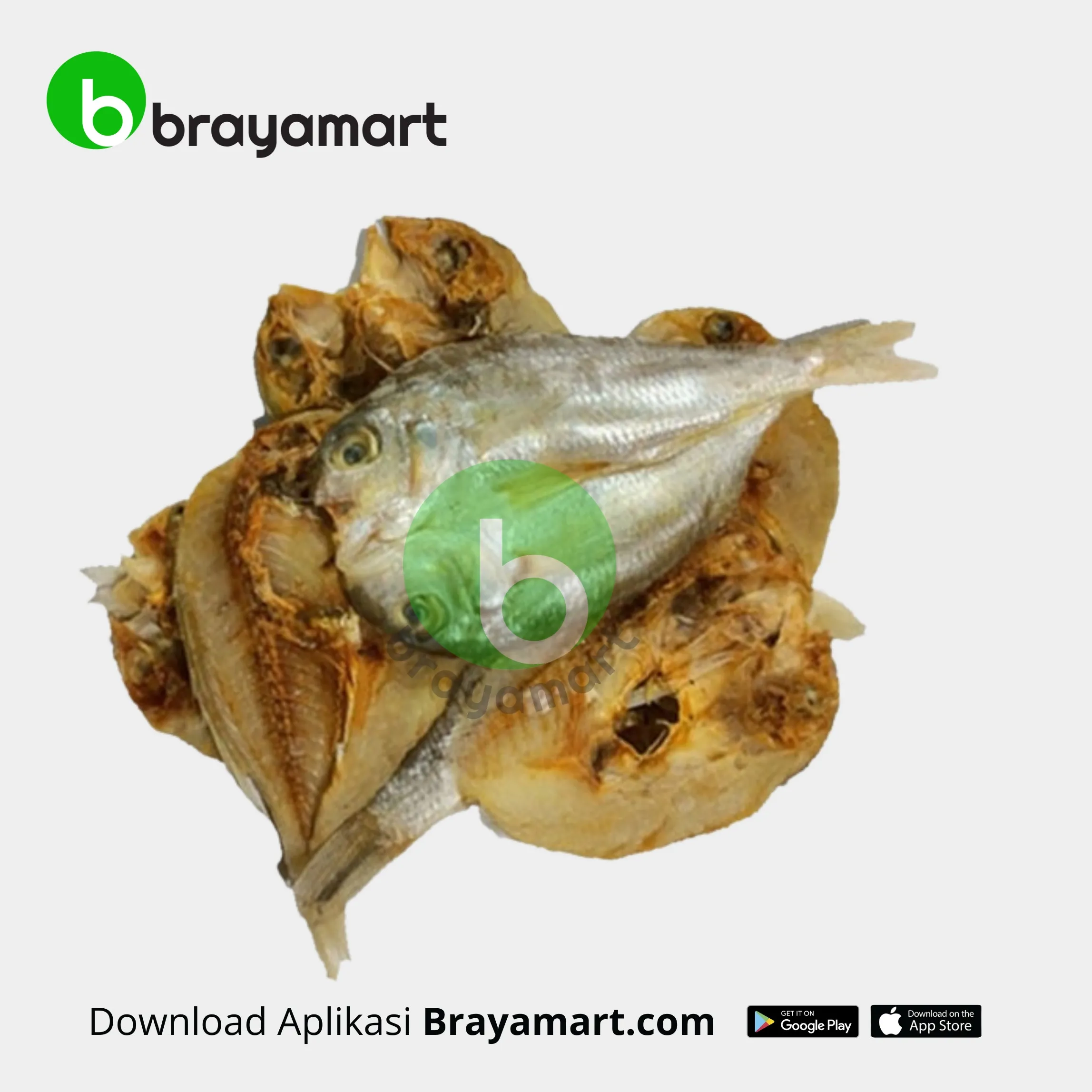 Ikan Asin Belah Kepala Batu (100 gr)