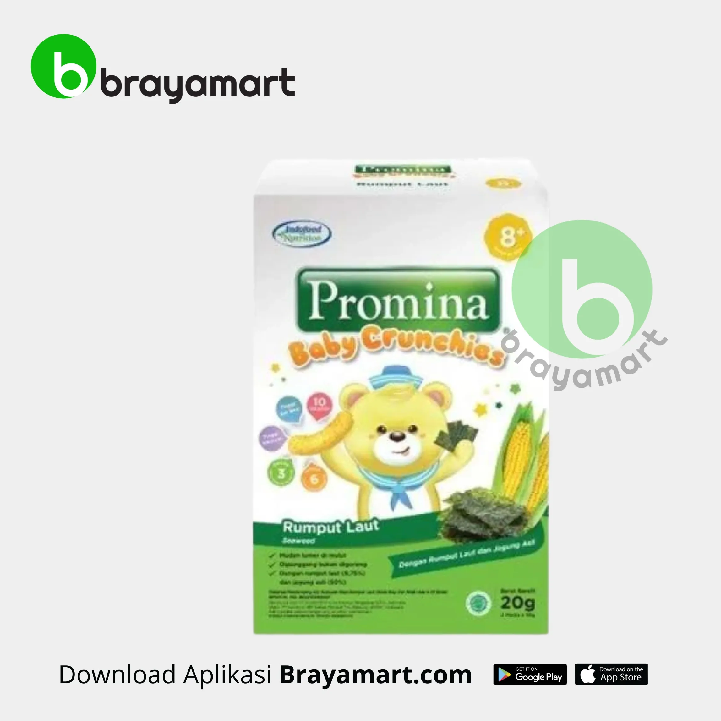 Promina Snack Baby Cruncies Seawed