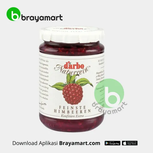 'DARBO RASPBERRY PRESERVE 450GR'