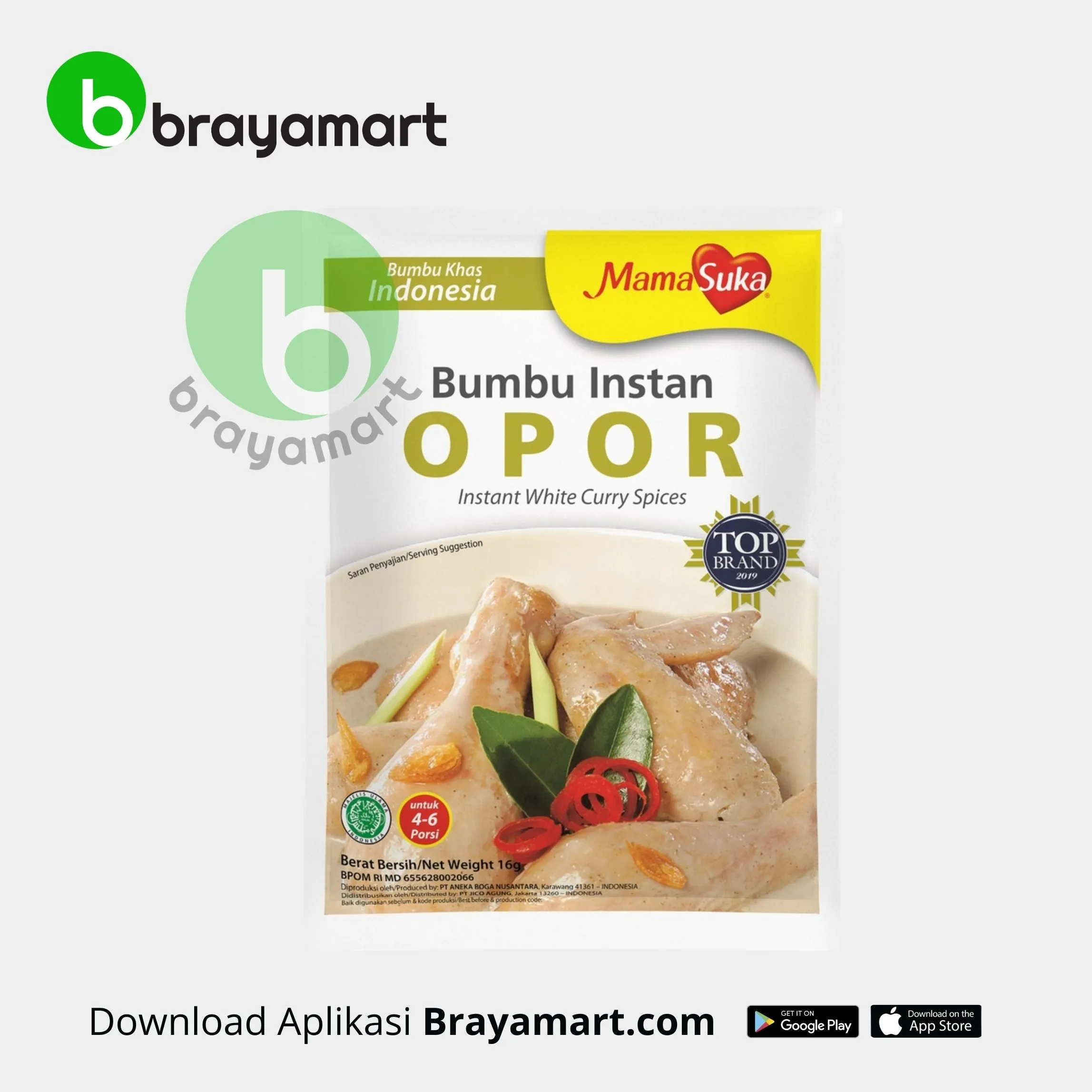 Mamasuka Bumbu Instan Opor 16 Gram