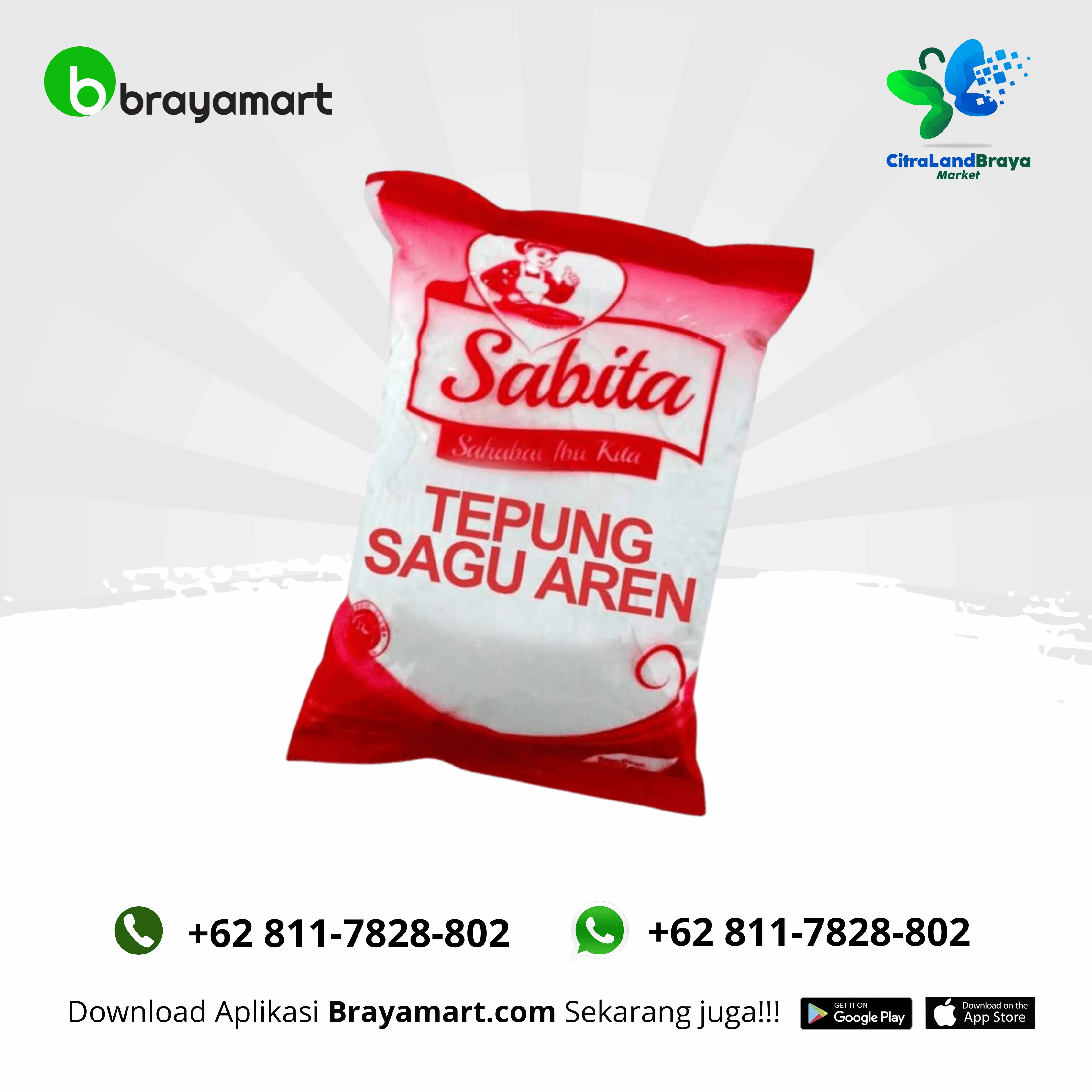 Sabita Tepung Sagu Aren 500 gr