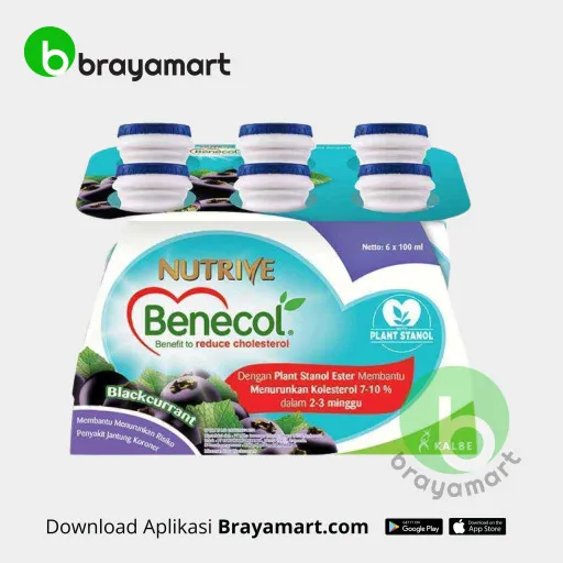 'Nutrive Benecol BlackCurrant 6X100ml'