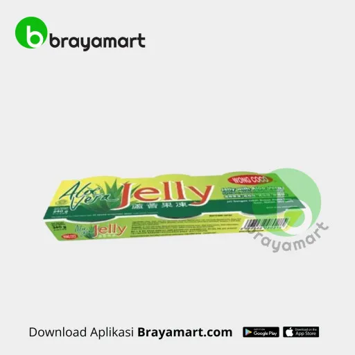 WCC JELLY ALOEVERA 3X80GR