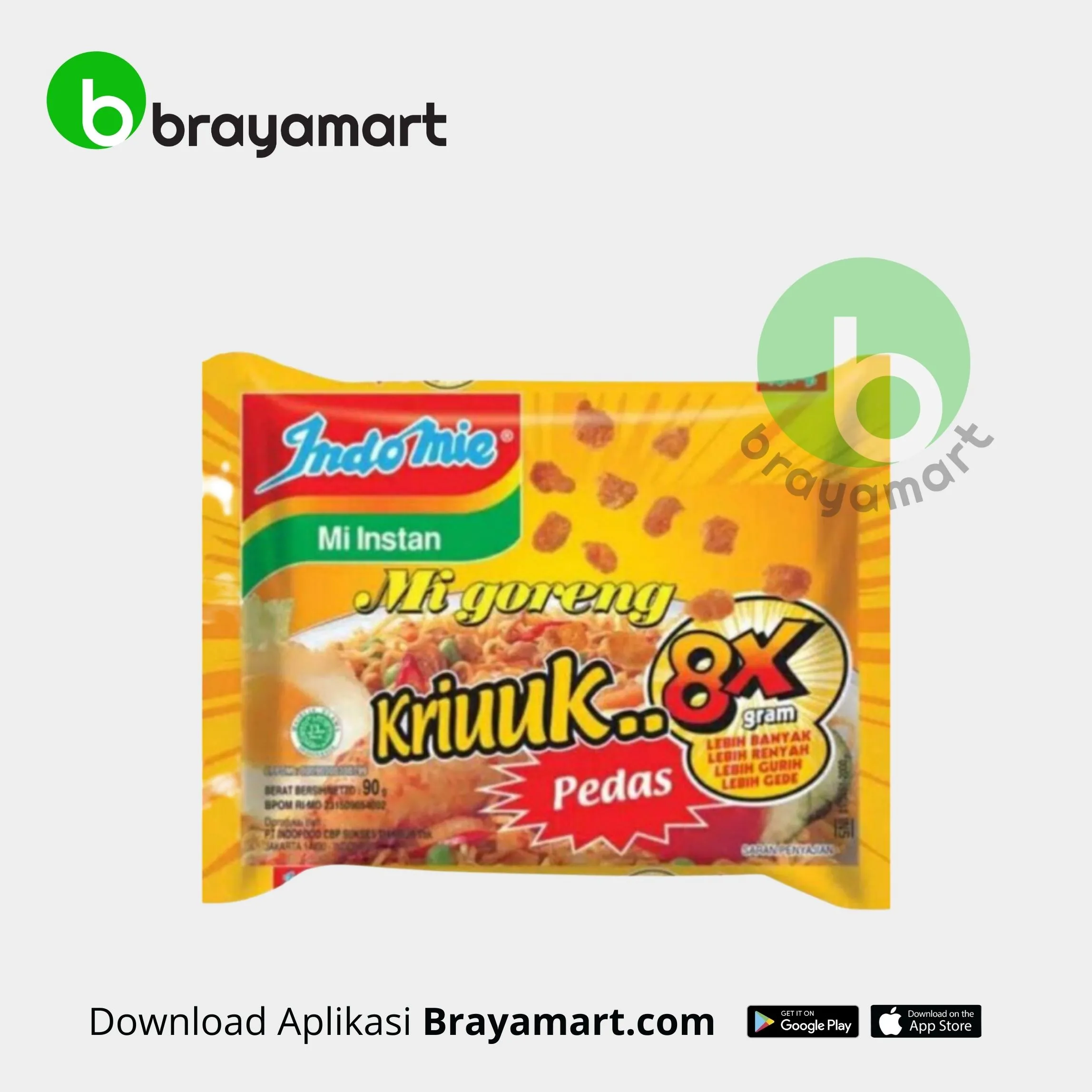 Indomie Goreng Kriuk Pedas