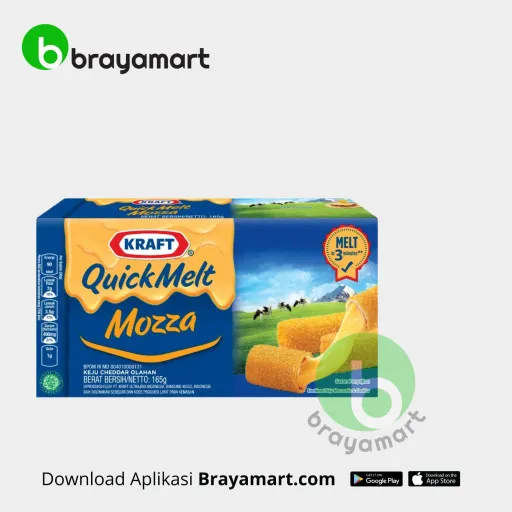 KRAFT QUICK MELT MOZZA 150GR