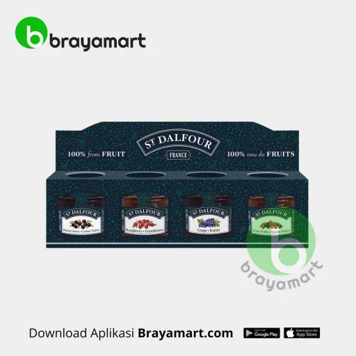 ST. DALFOUR MINI JARS MP 4PCS X 28GR