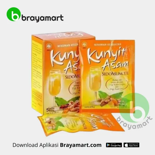Sidomuncul Kunyit Asam 5X25gr