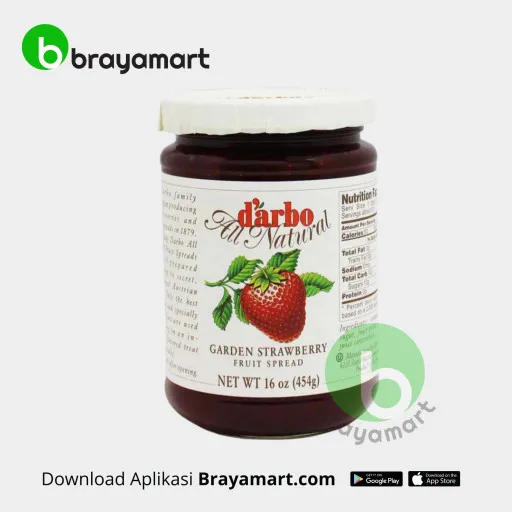 DARBO STRAWBERRY PRESERVE 450GR