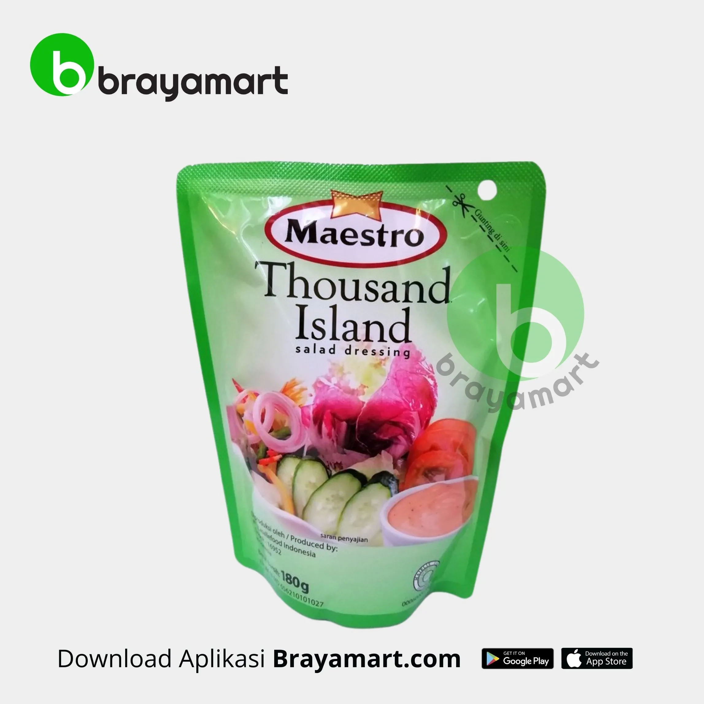 'Maestro Thousand Island Pouch 180G'