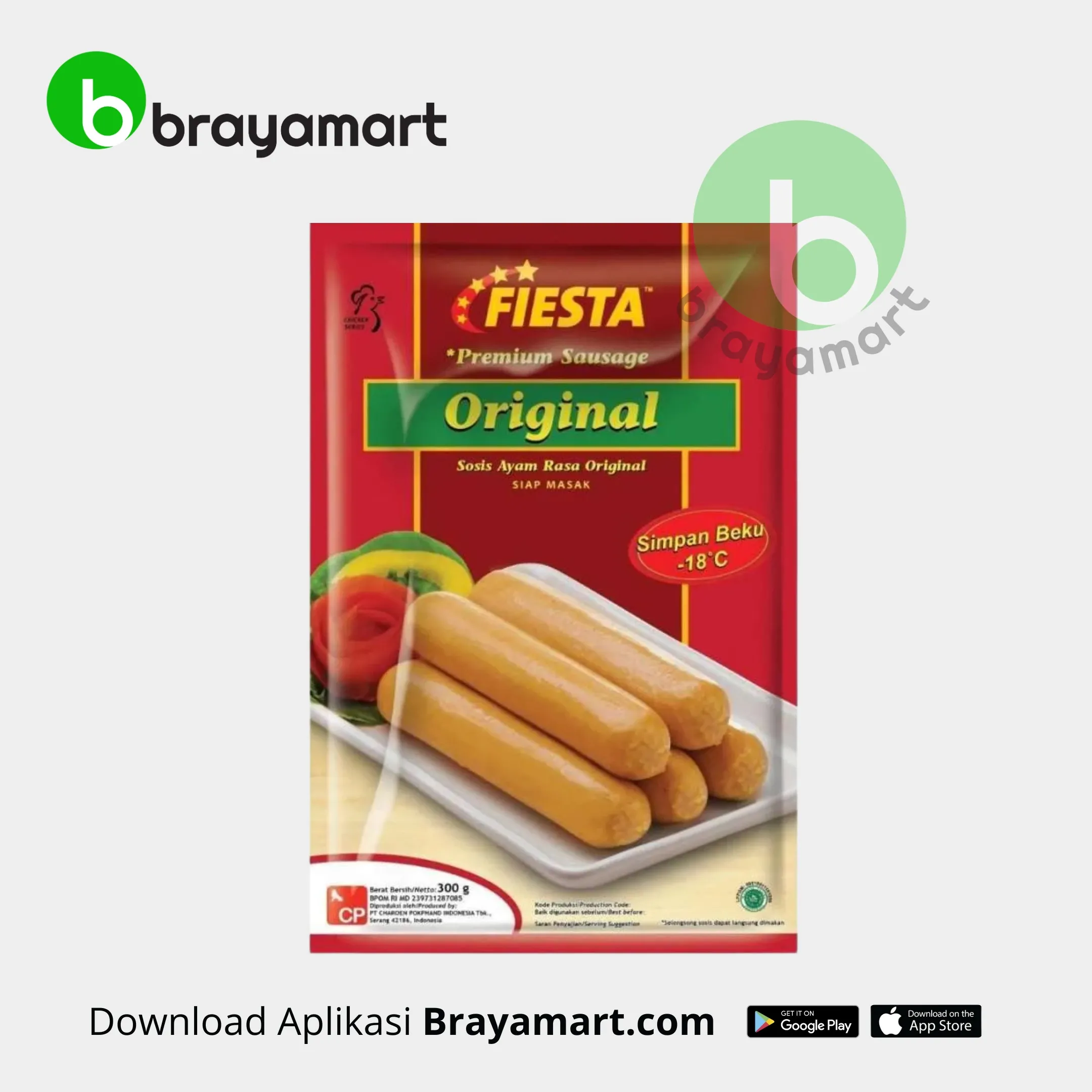 FIESTA ORIGINAL SAUSAGE 300GR