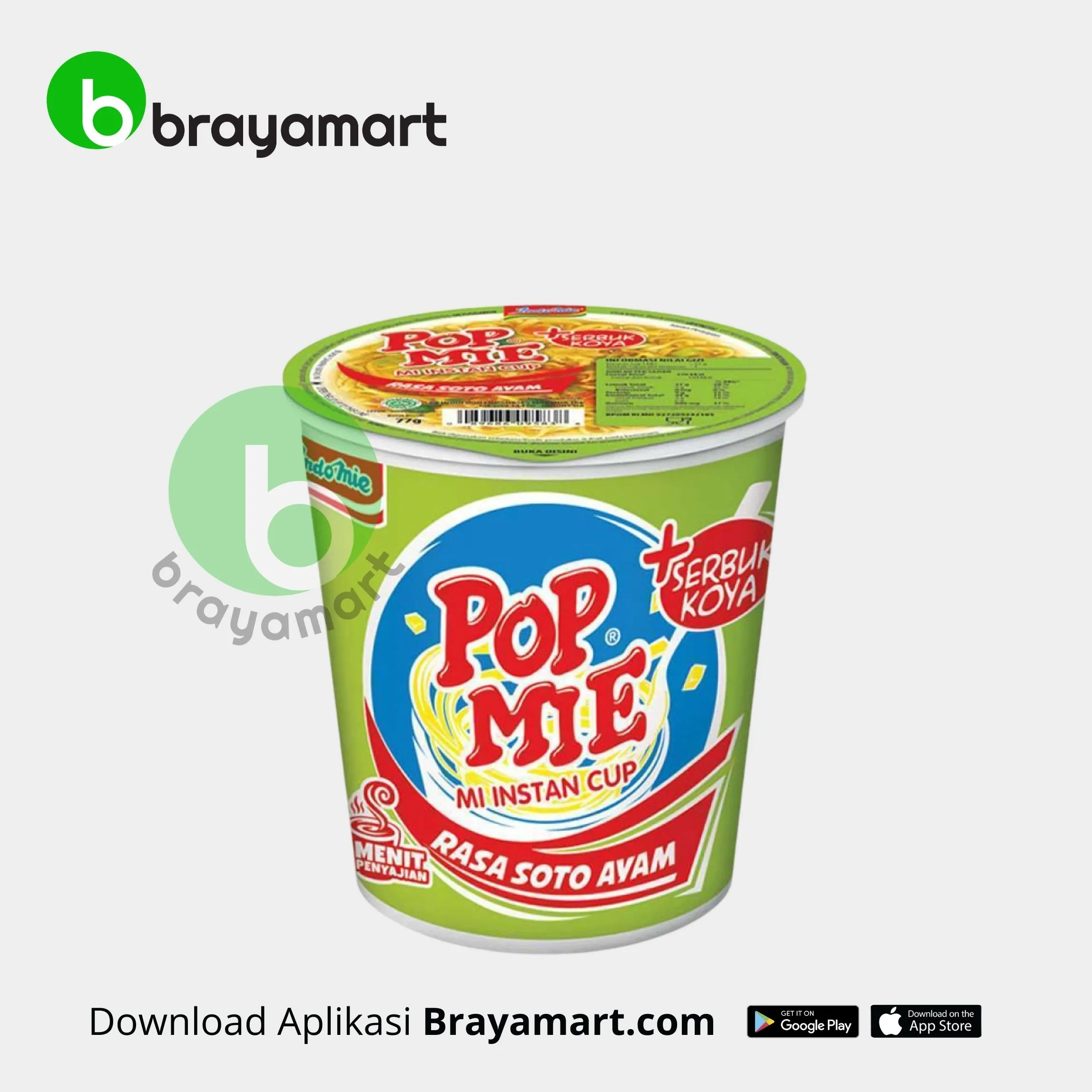 Pop Mie Rasa Soto Ayam 77 Gram