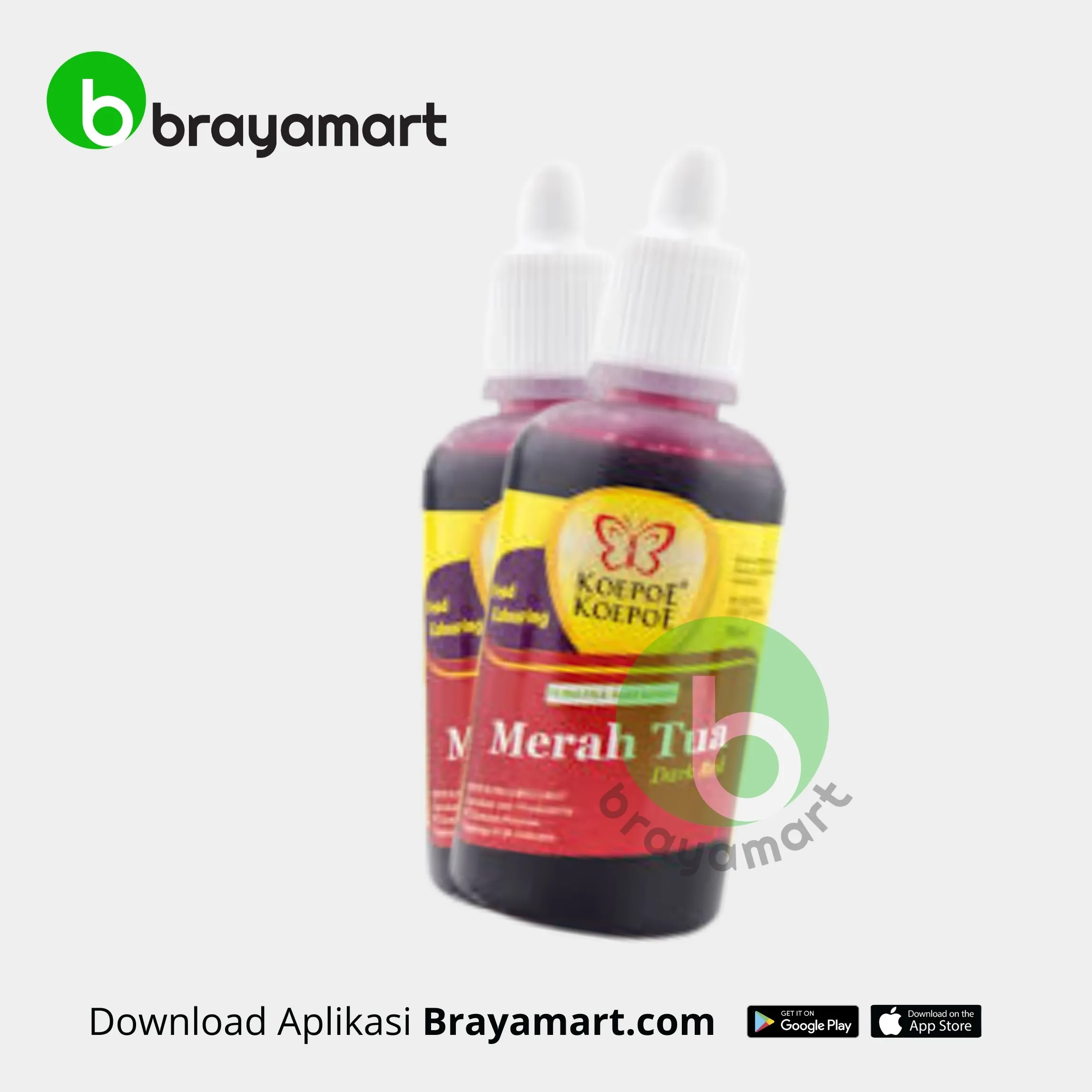 Koepoe - Koepoe Pewarna Makanan Merah 30 ml