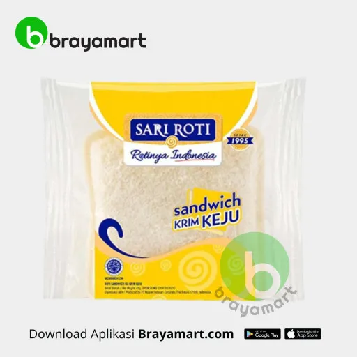 SARI ROTI SANDWICH KRIM KEJU