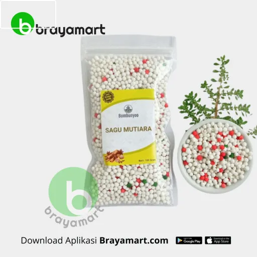 Sagu Biji Mutiara 100gr