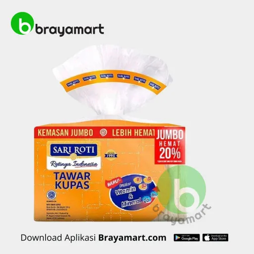 SARI ROTI JUMBO TAWAR KUPAS