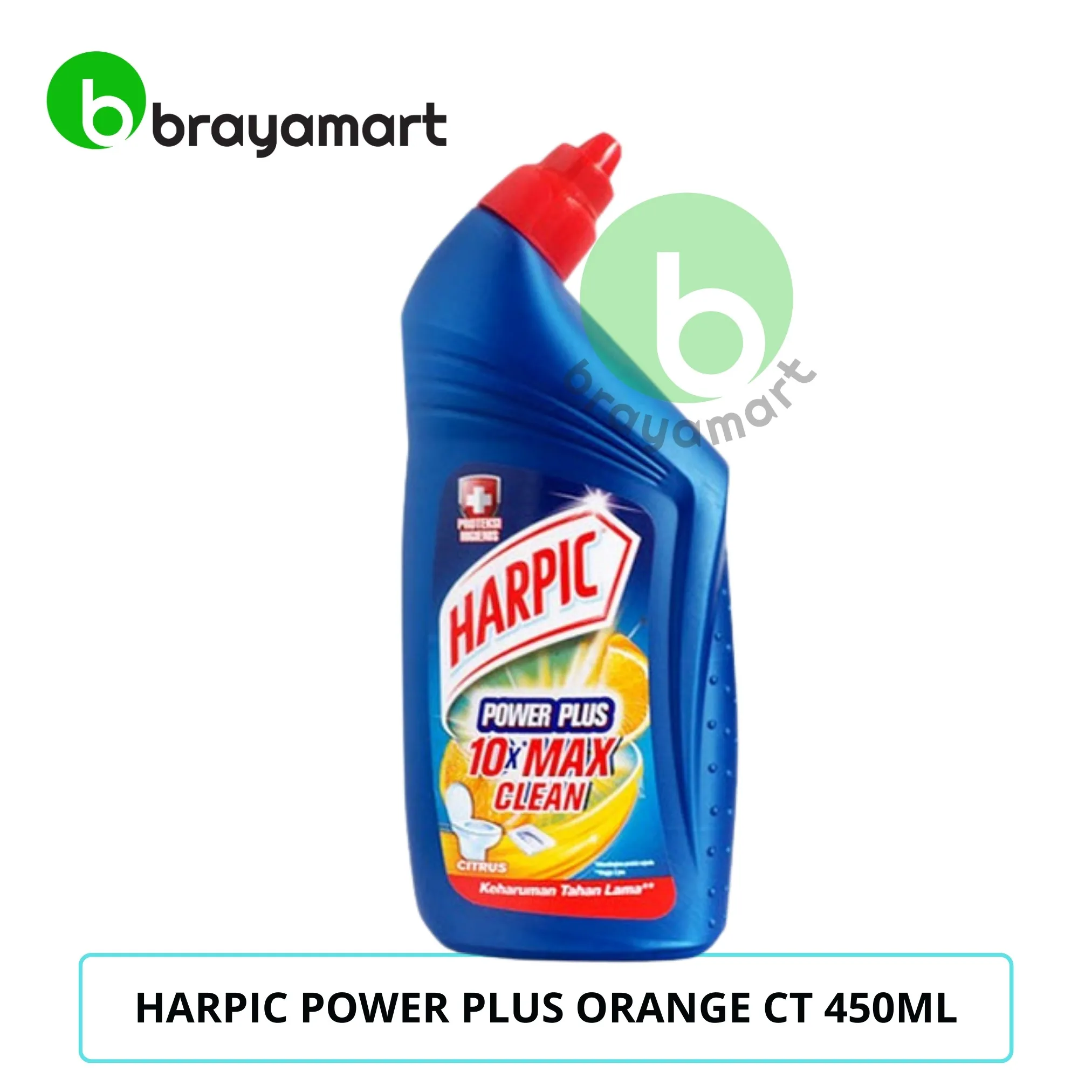 HARPIC POWER PLUS ORANGE CT 450ML