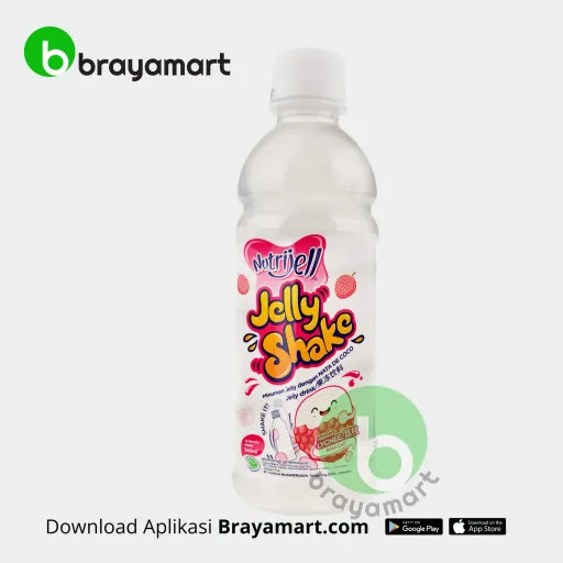 Nutrijell jelly Shake Lychee 340 ml