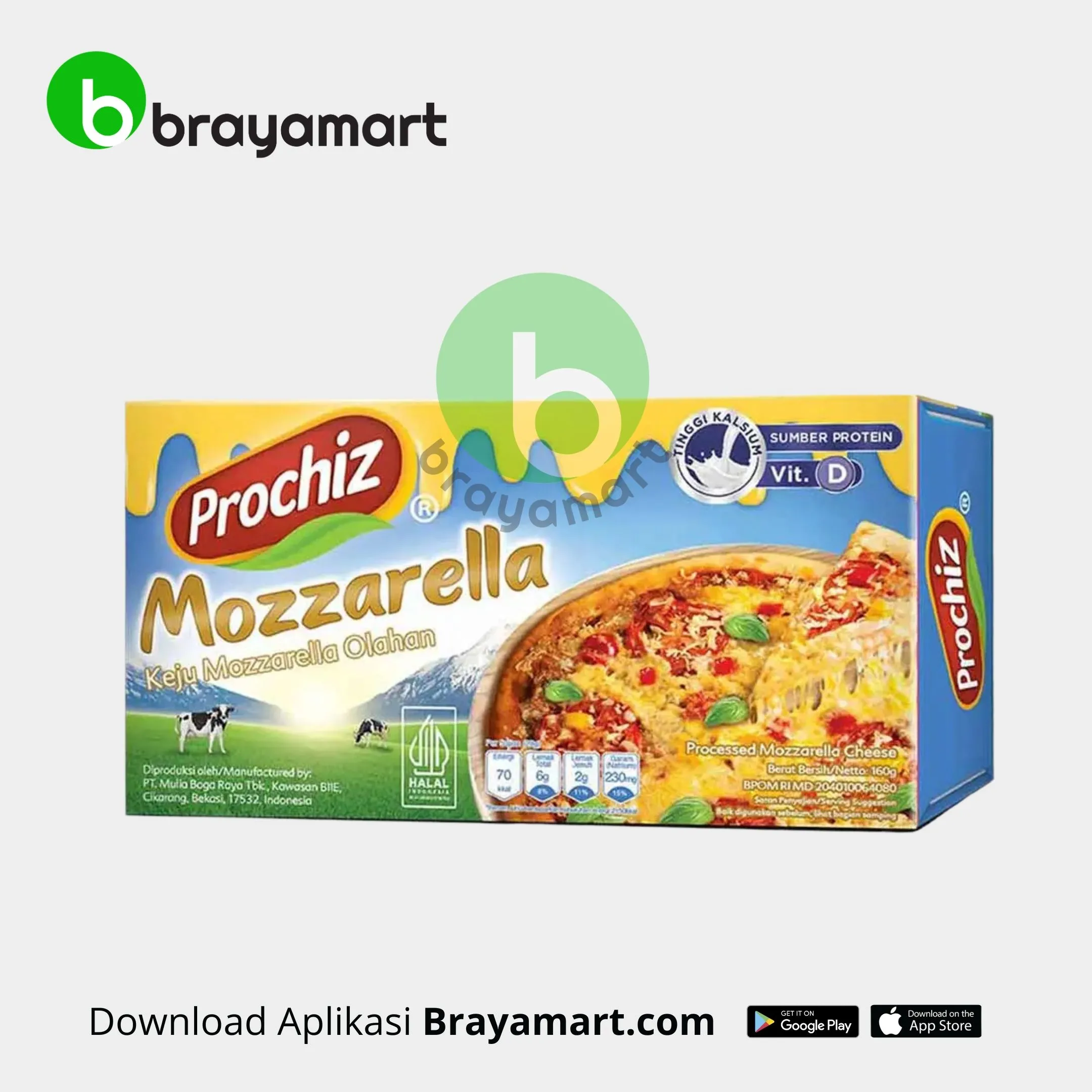 Prochiz Mozarella 160Gr