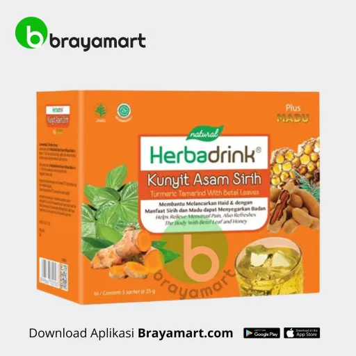 Herbadrink Kunir Asam 5X25gr