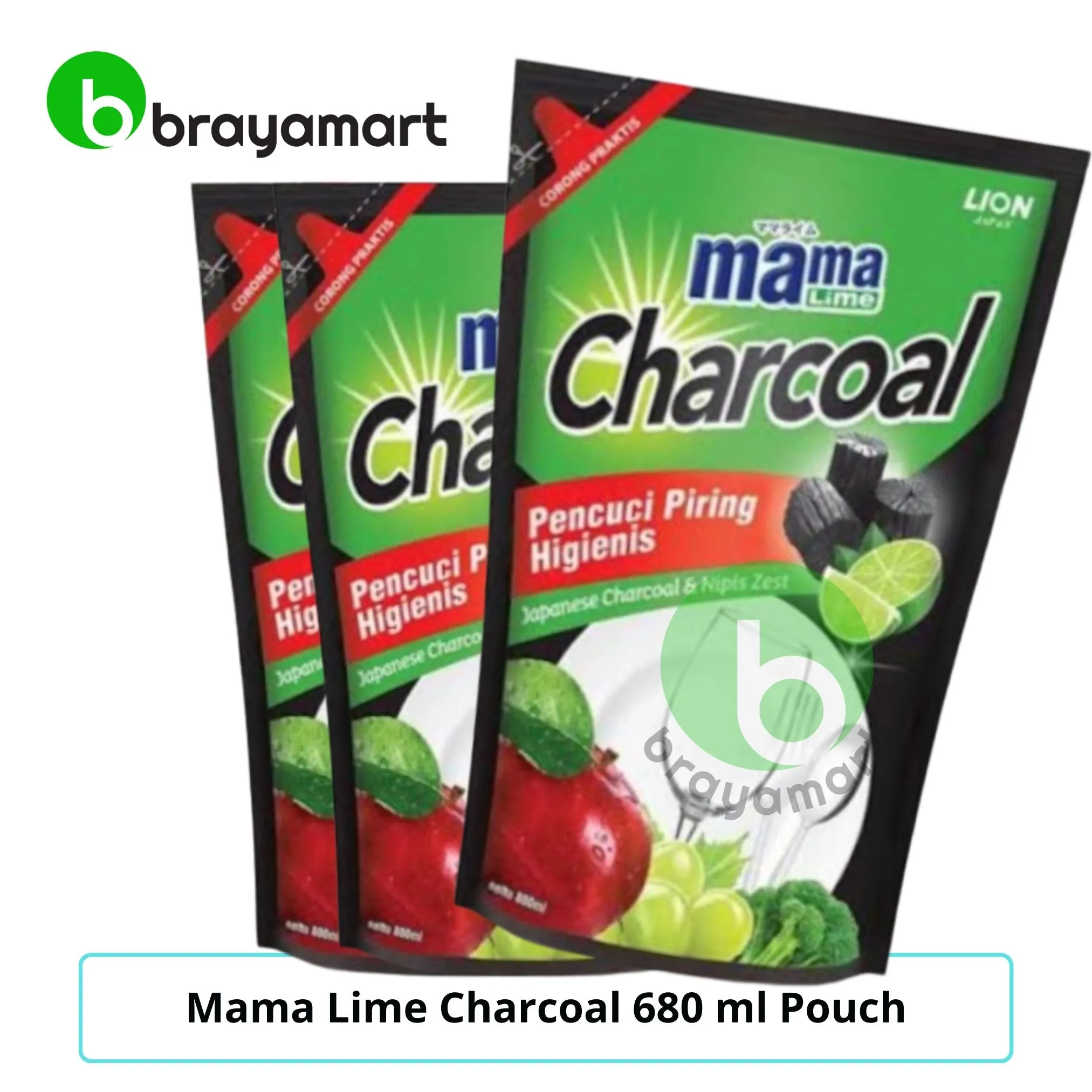 Mama Lime Charcoal 680 ml Pouch