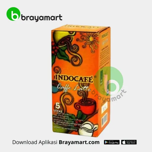 Indocafe Coffe Latte 5X20gr