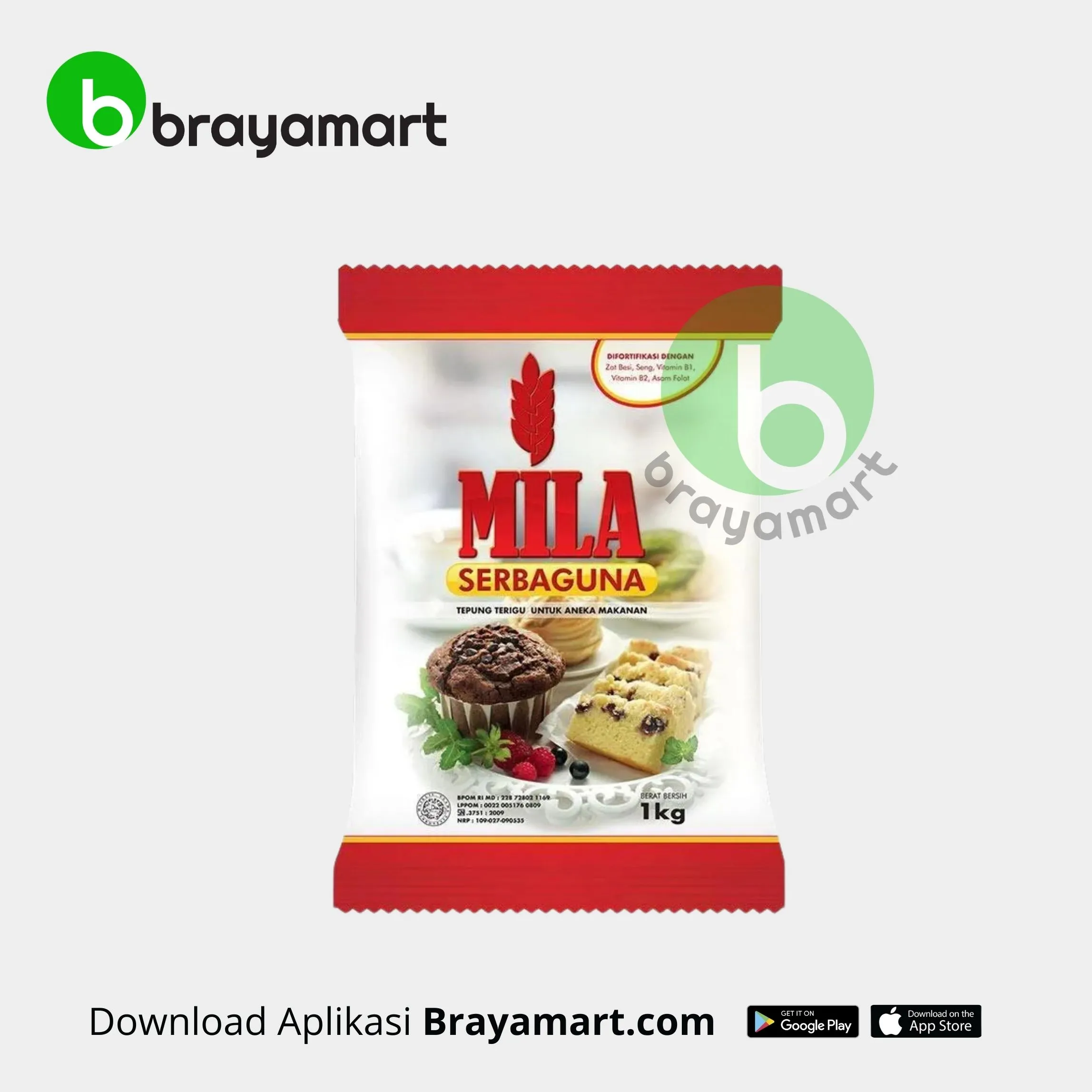 Tepung Terigu Mila 1Kg