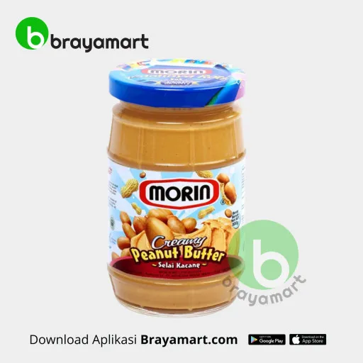 MORIN PEANUT BUTTER CREAMY 300GR