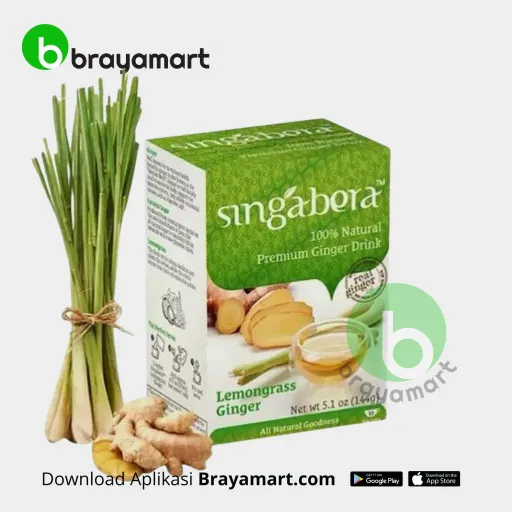 Singabera Lemon Grass Ginger 144gr