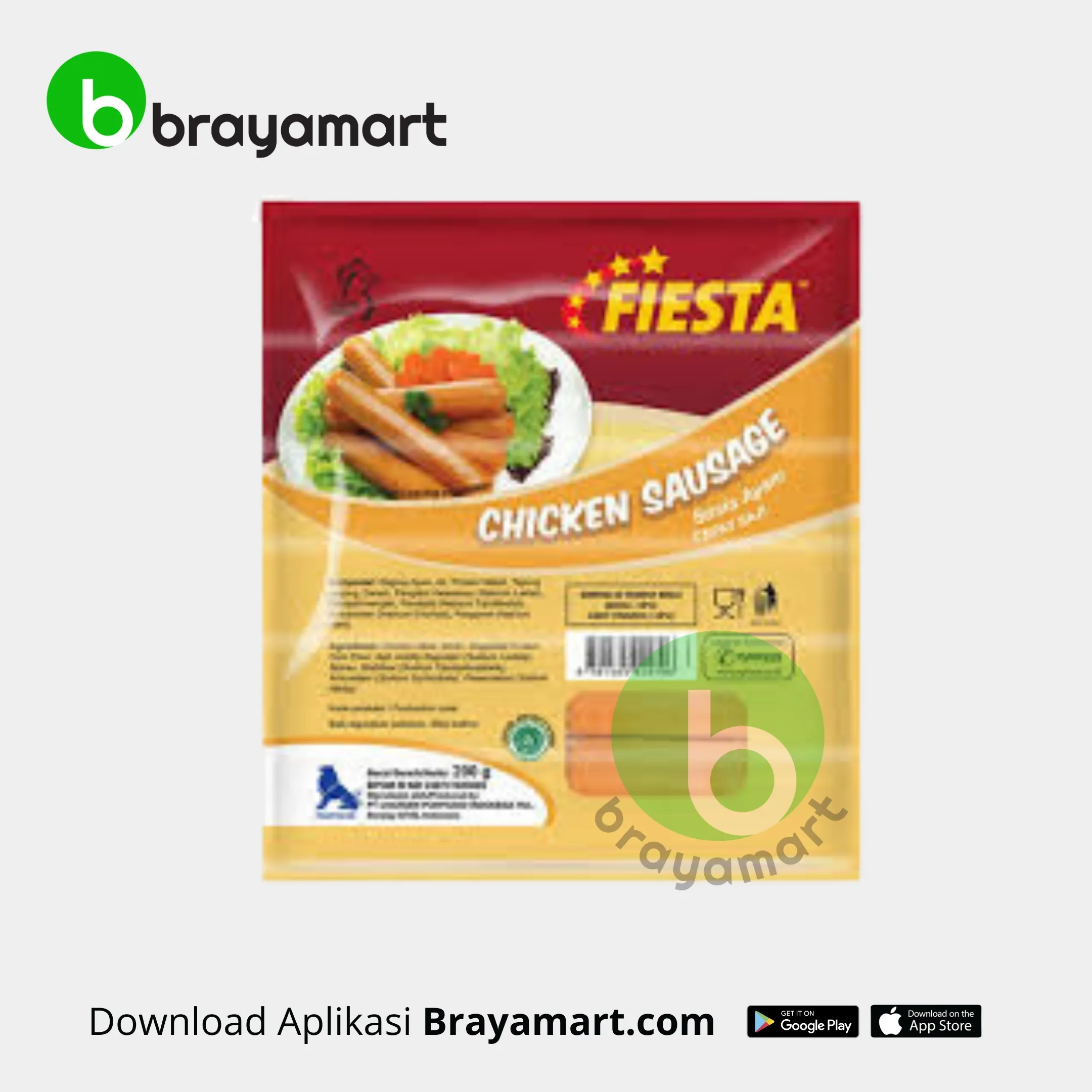 FIESTA CHICKEN SAUSAGE 200GR