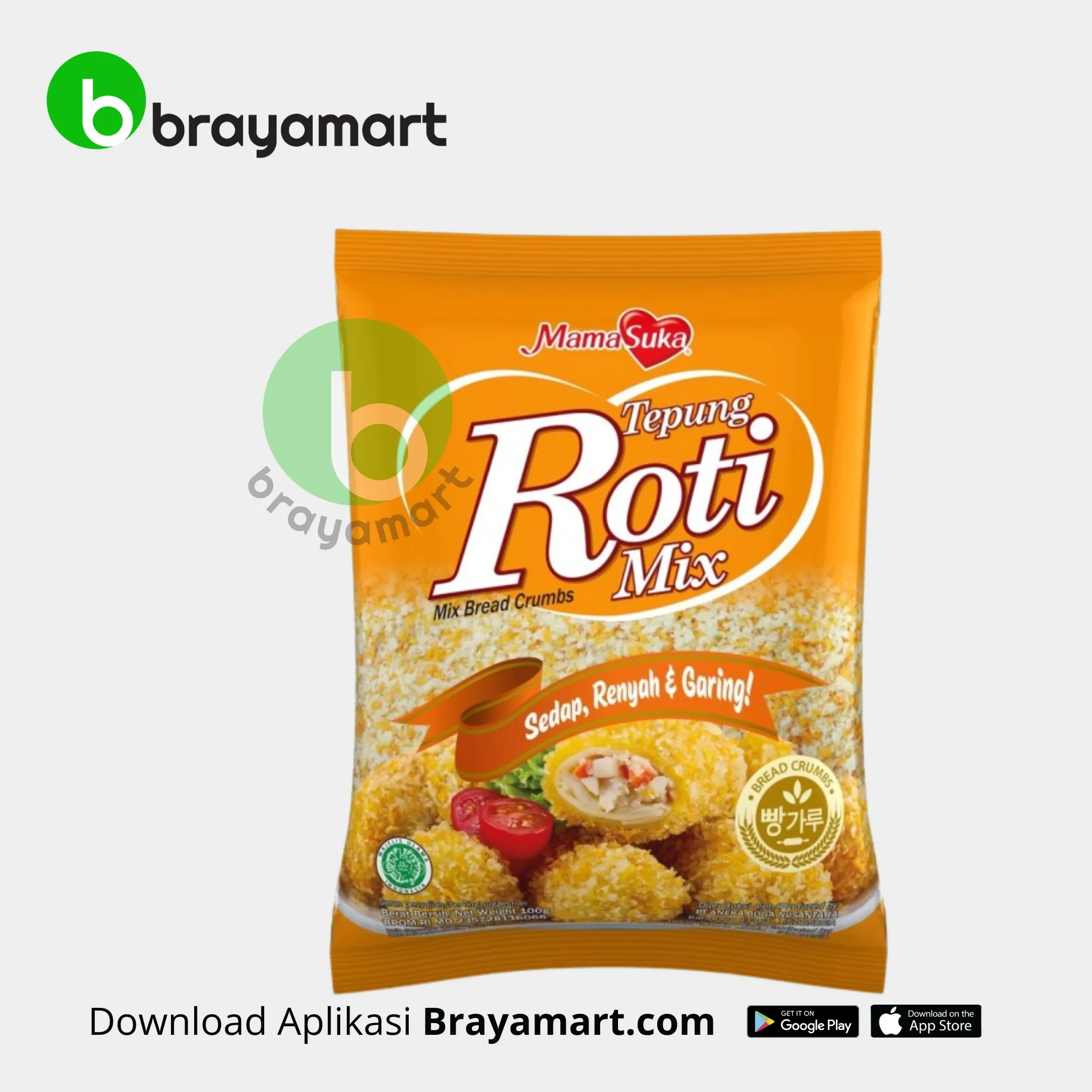 Mamasuka Tepung Roti Mix 200gr