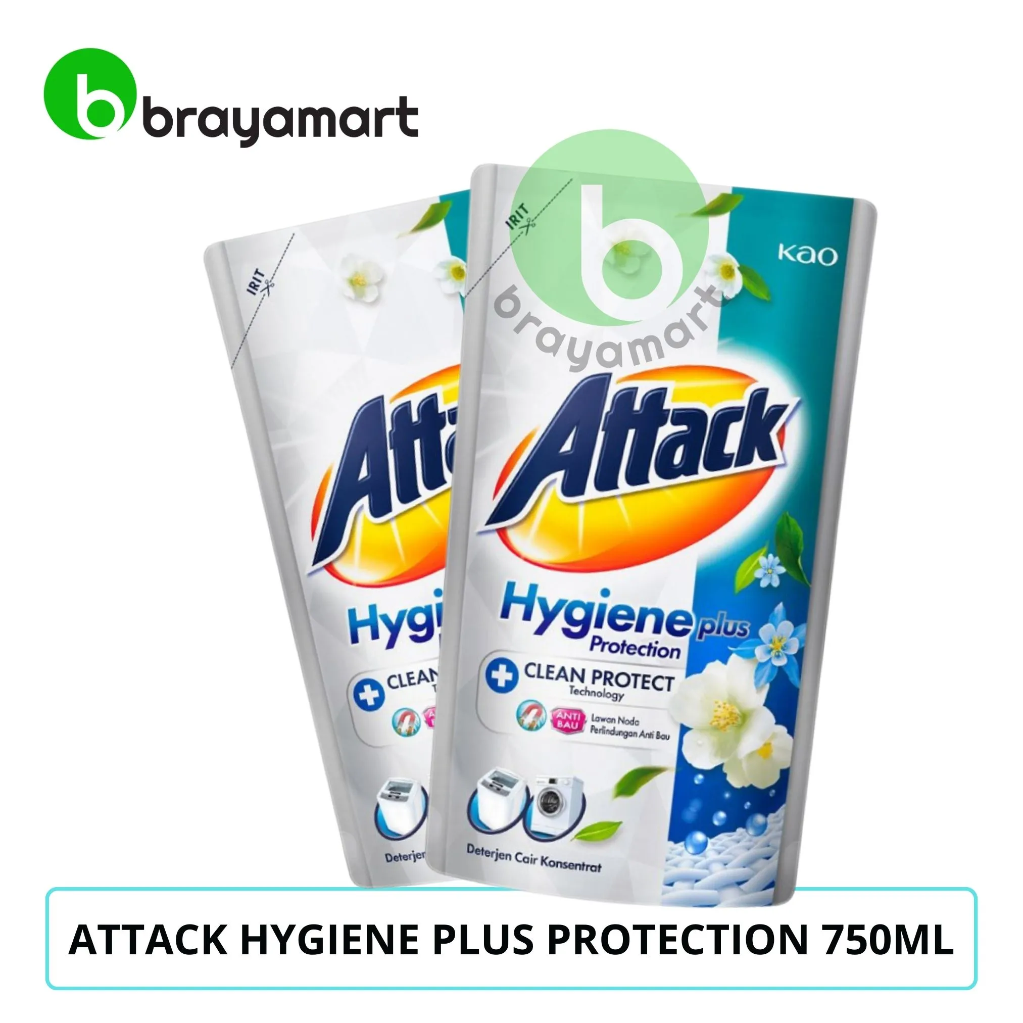 ATTACK HYGIENE PLUS PROTECTION 750ML