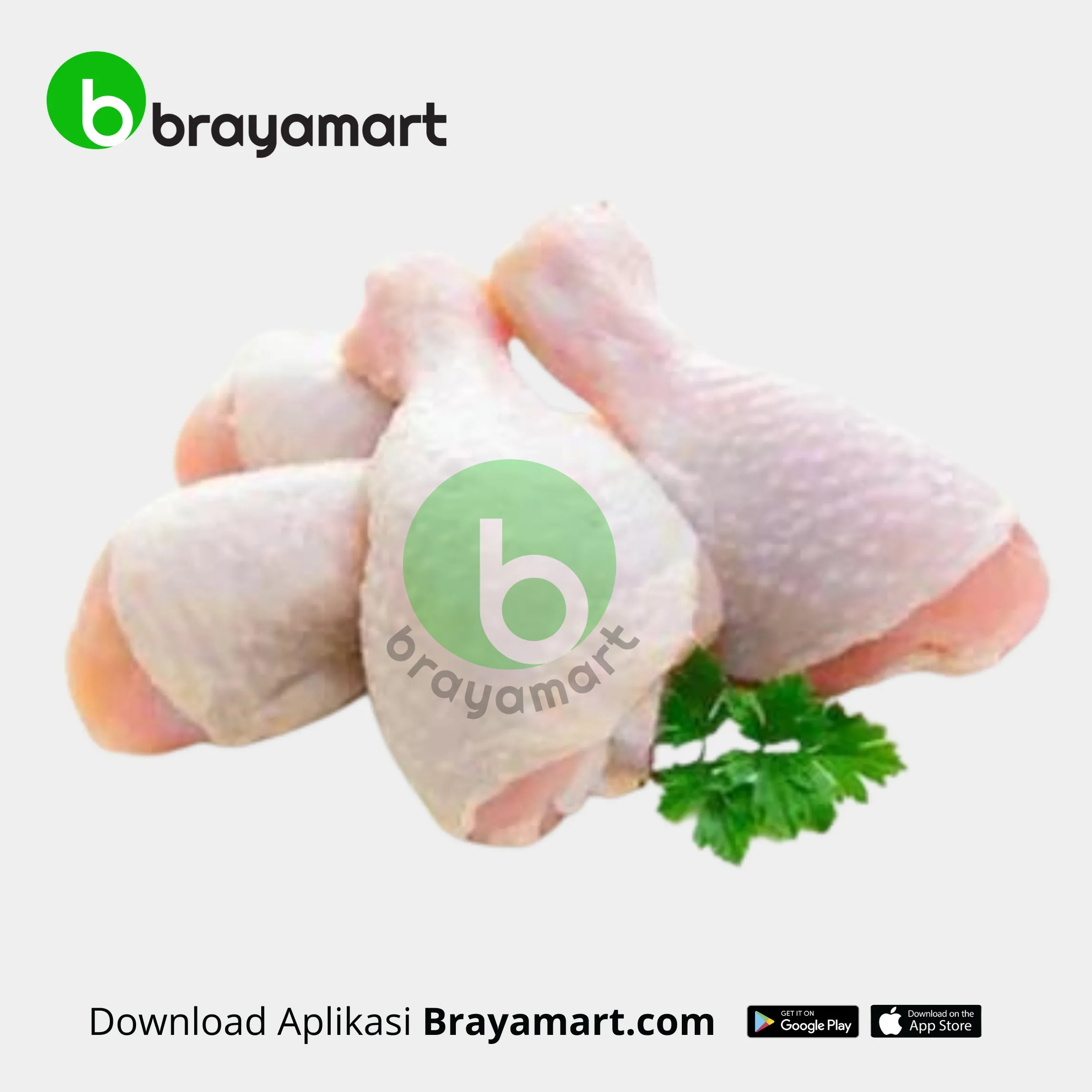 'Ayam Potong Bagian Paha (100 Gram)'