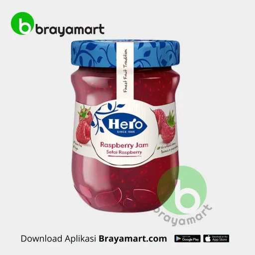 HERO JAM RASPBERRY 340GR