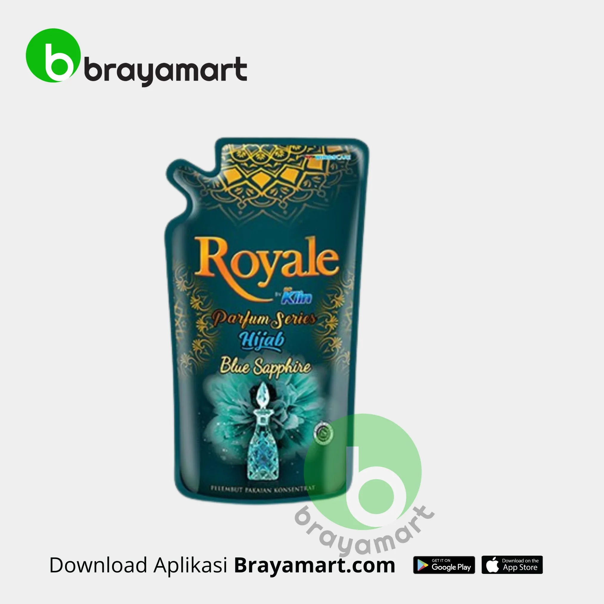 ROYALE SOFT HIJAB BLUE SAPPHIRE 650ML