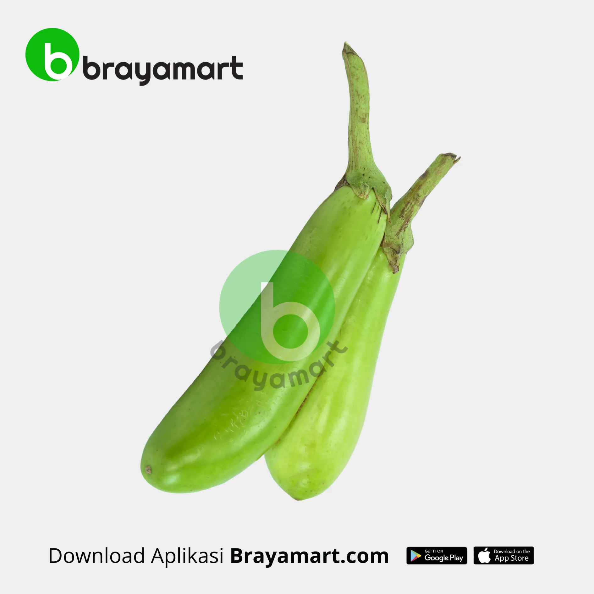 Terong Hijau Panjang (100 Gram)