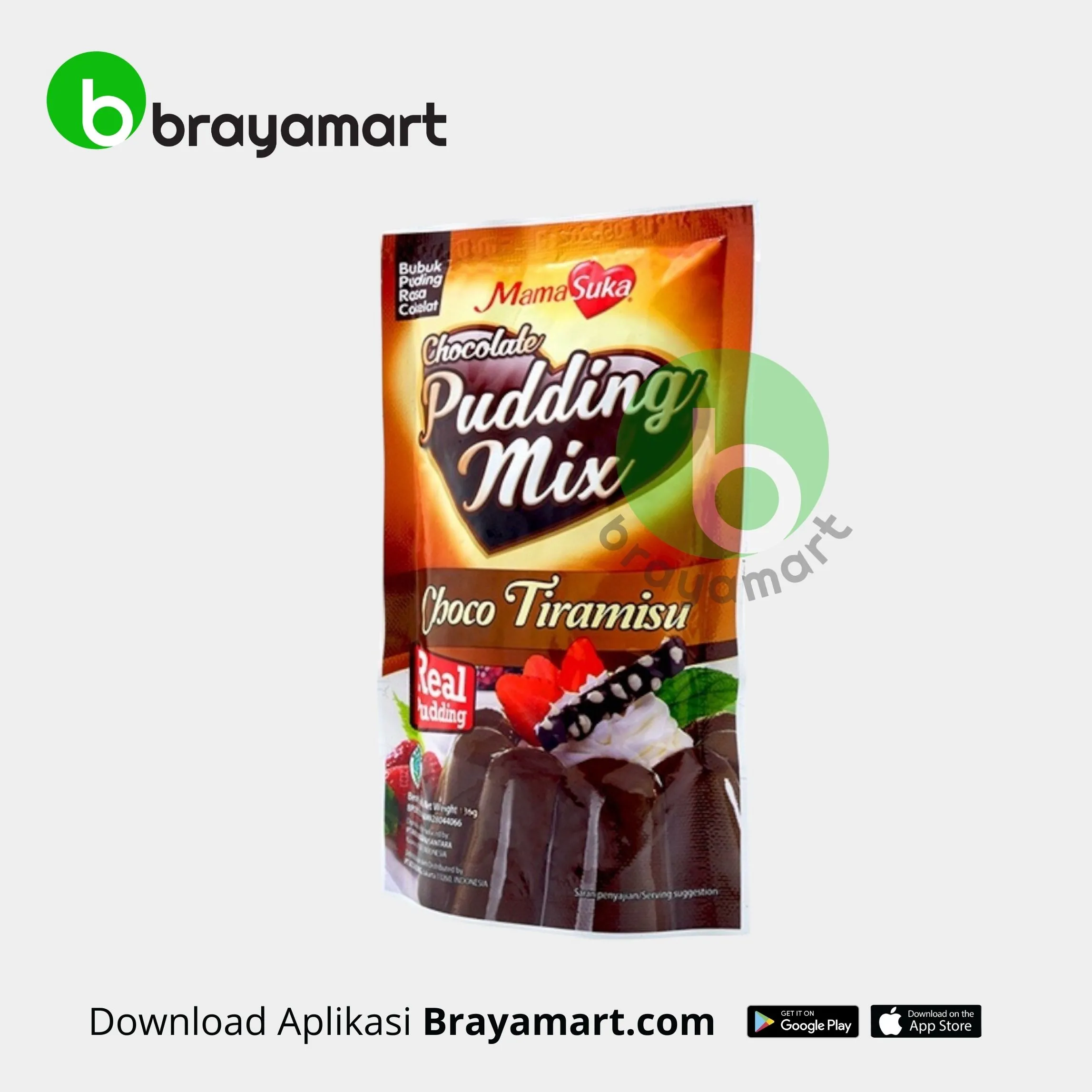 'Mamasuka Bubuk Pudding Mix Choco Tiramisu'
