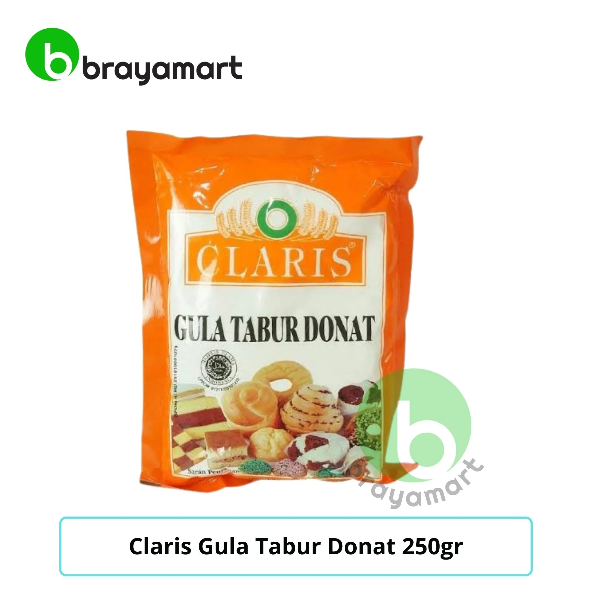 Claris Gula Tabur Donat 250gr