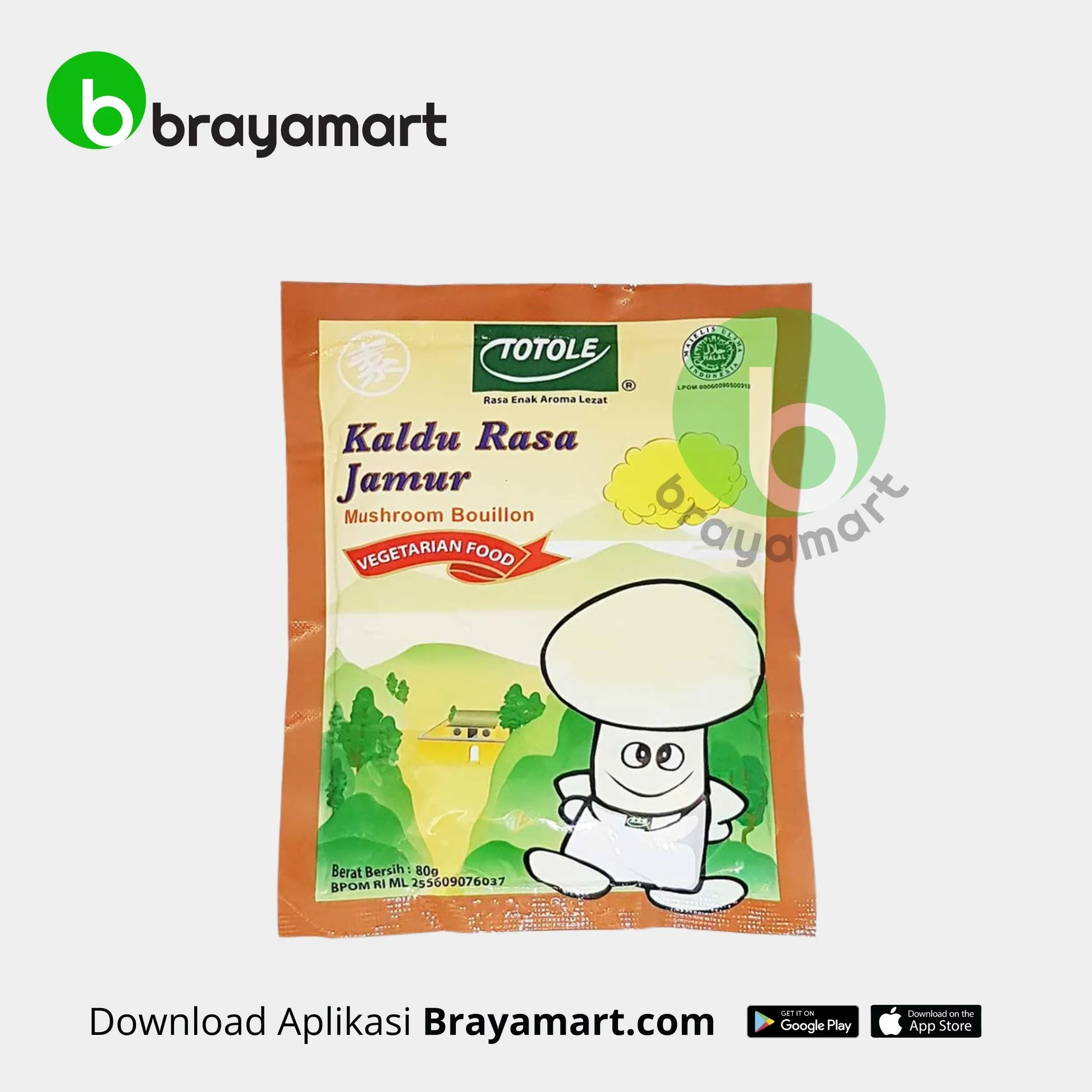 Kaldu Jamur Totole 80 gr