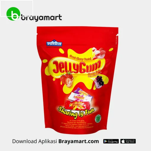 'DONALD JELLY GUM POUCH 10X23GR'