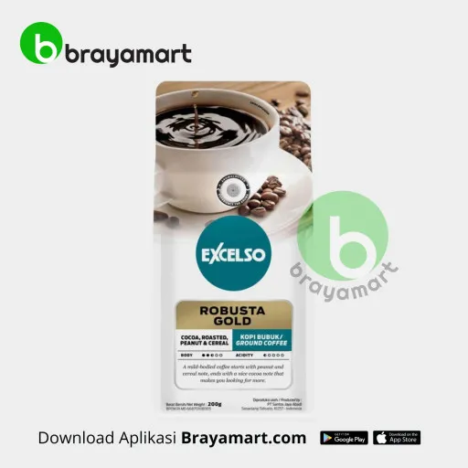 'Exelso Kopi Robusta 200gr'