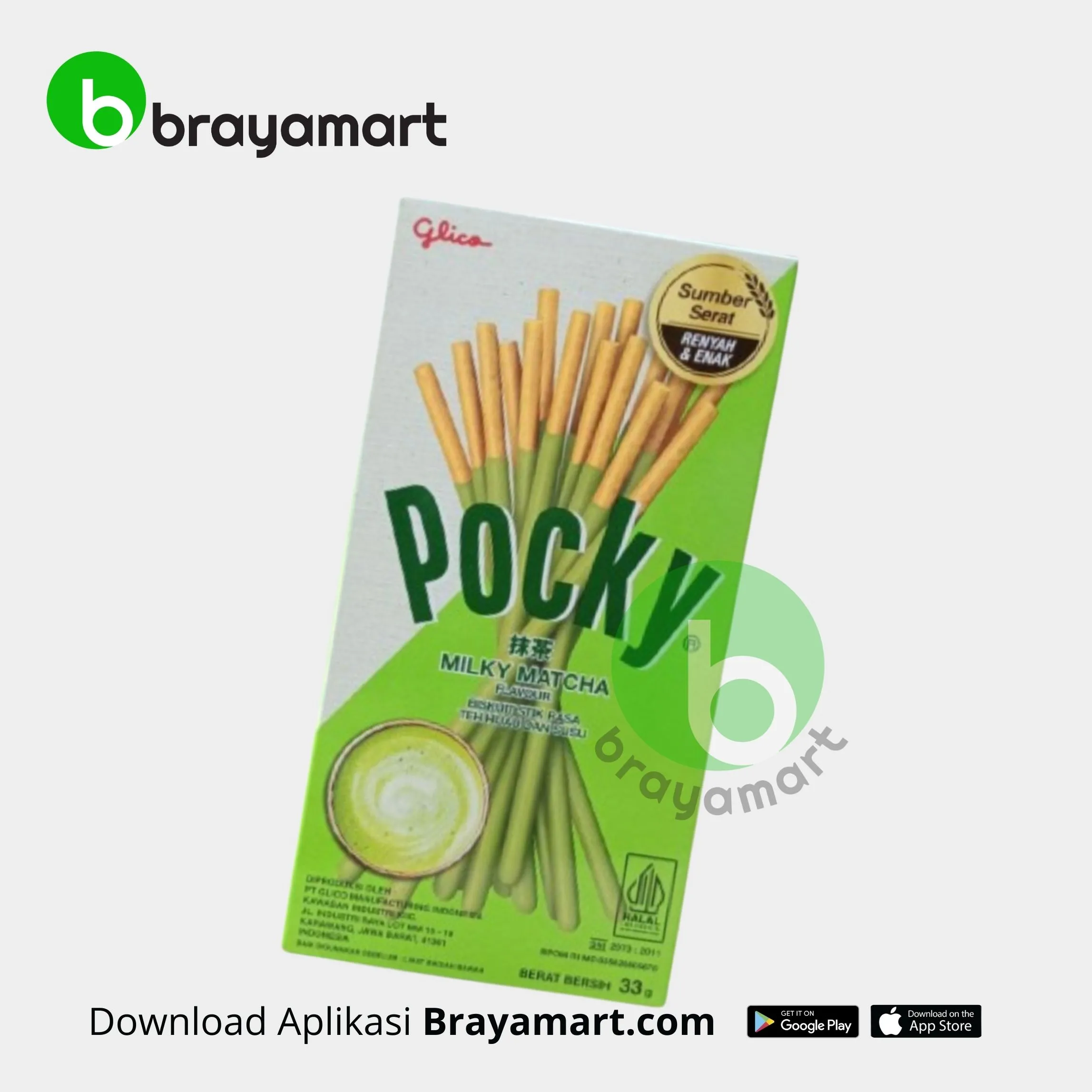 Pocky Milky Matcha 33g