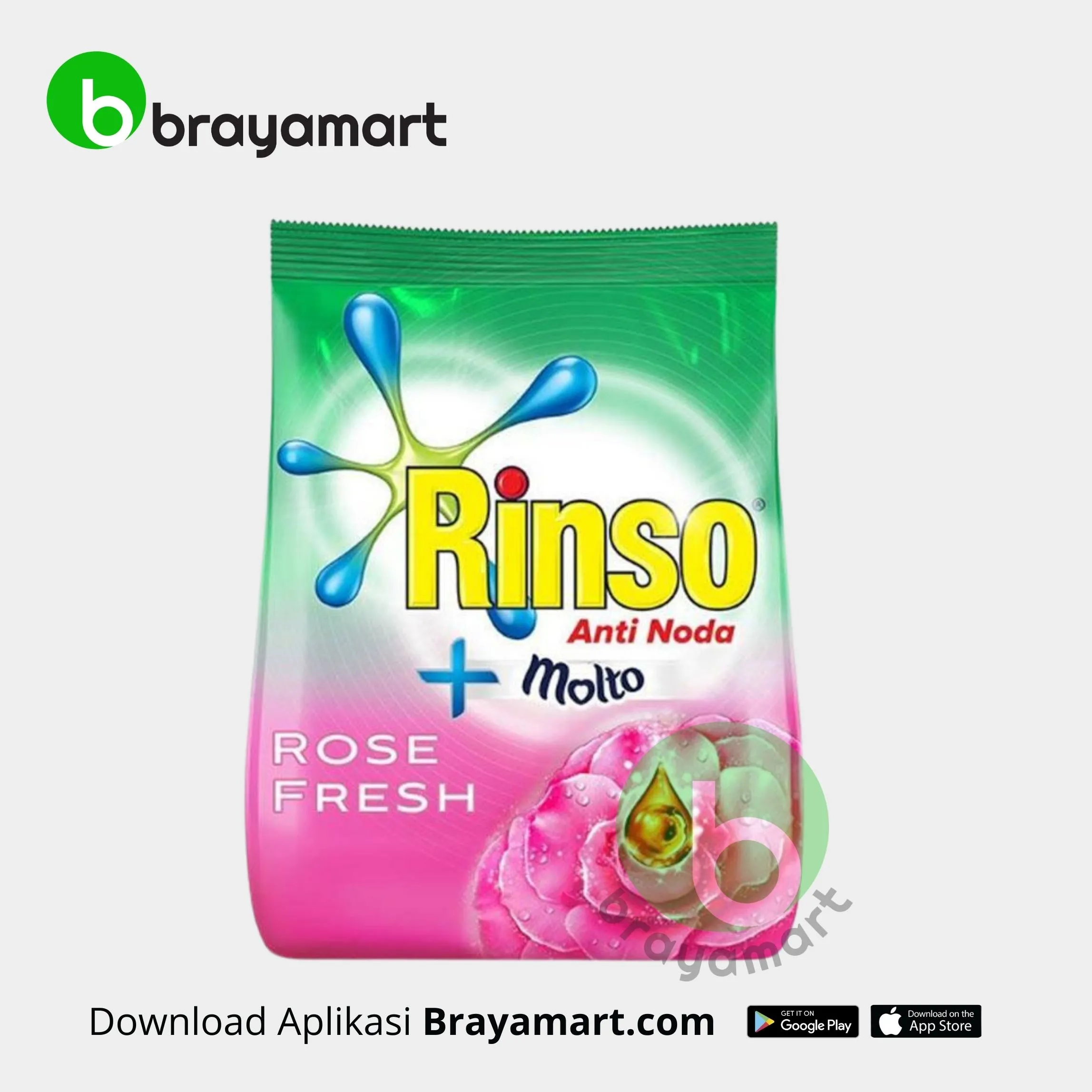 'Rinso Molto Rose Fresh 400 ml'