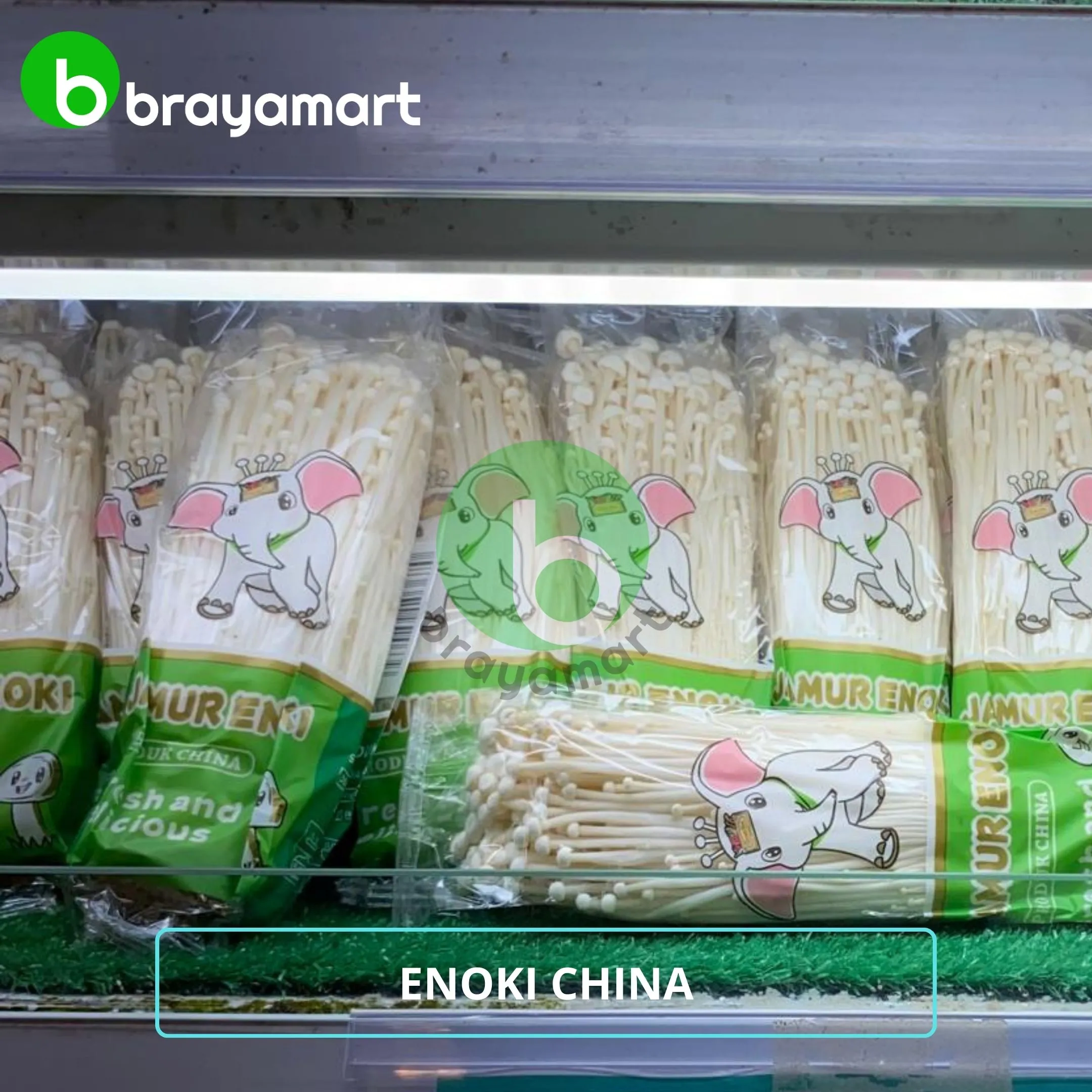 Jamur Enoki China