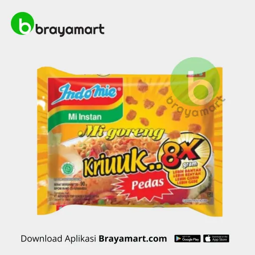 Indomie Goreng Pedas Kriuk
