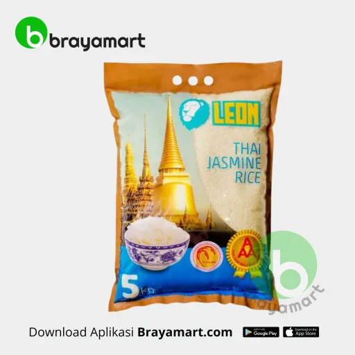 Beras Leon Thai Jasmine 5 Kg